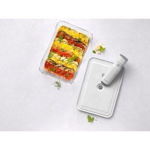 Zwilling Vakuum-Box 3er-Set Fresh & Save Glas Weiß 13